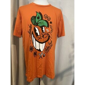Atomik‎ Rolling Loud X Snipes Limited Edition T Shirt Orange Xl